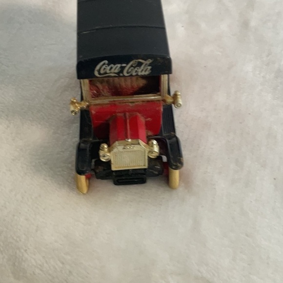 Coca Cola Vintage Red and Black Delivery Truck Toy 1979 - Picture 3 of 6